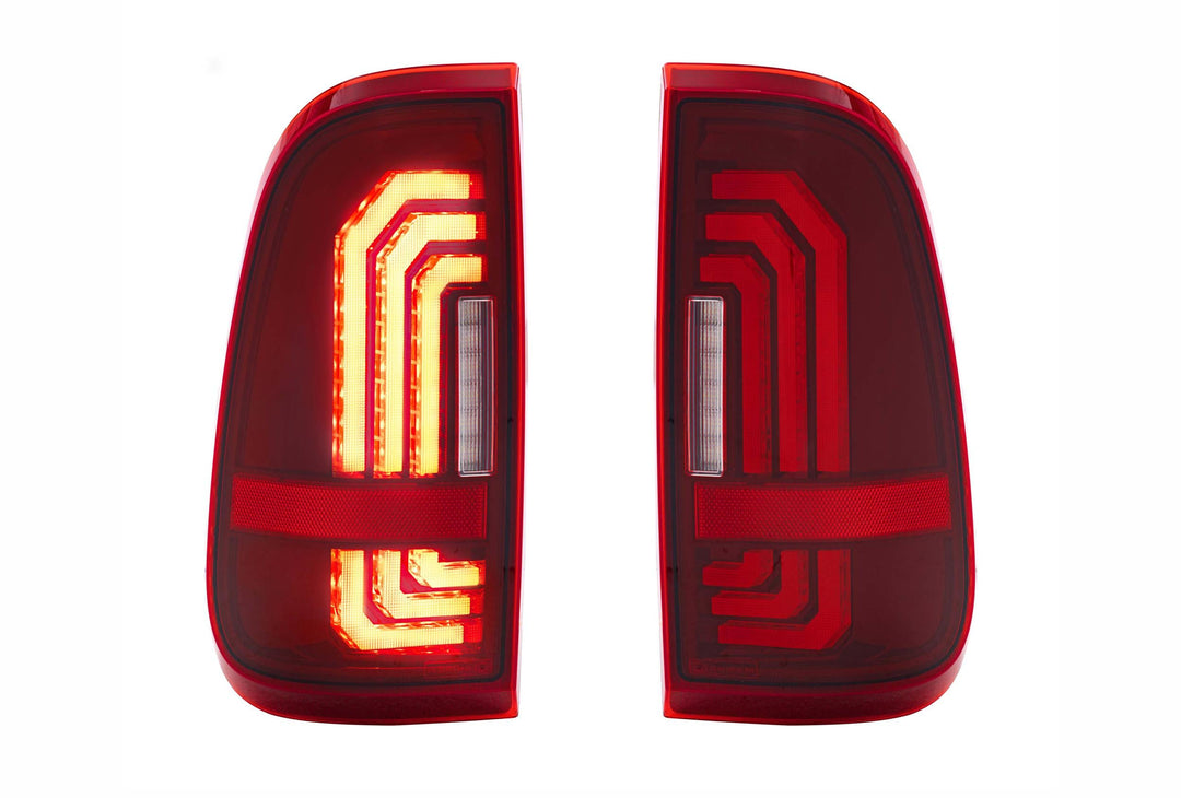Ford Super Duty (99-16) (Pair / Red): Morimoto XB LED Tails-2