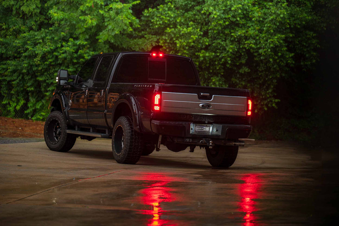 Ford Super Duty (99-16) (Pair / Red): Morimoto XB LED Tails-7