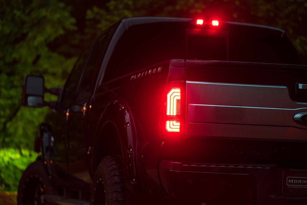 Ford Super Duty (99-16) (Pair / Smoked): Morimoto XB LED Tails-4