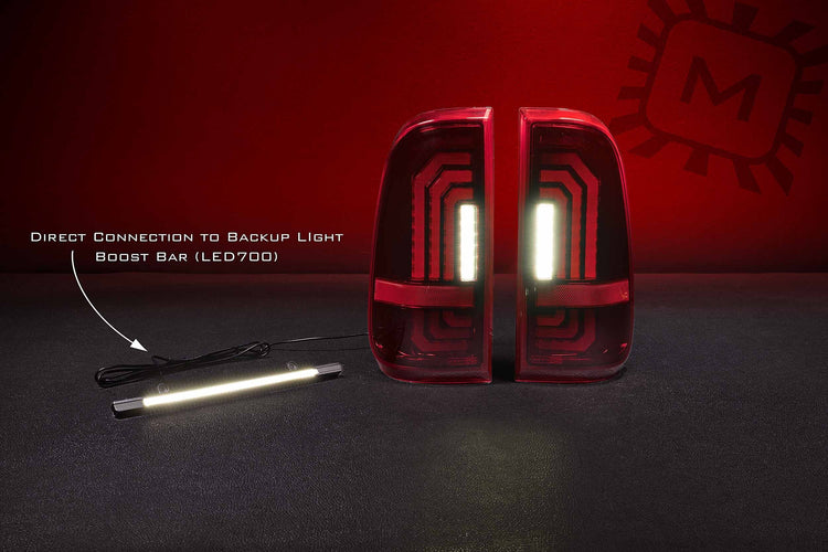 Ford Super Duty (99-16) (Pair / Smoked): Morimoto XB LED Tails-8