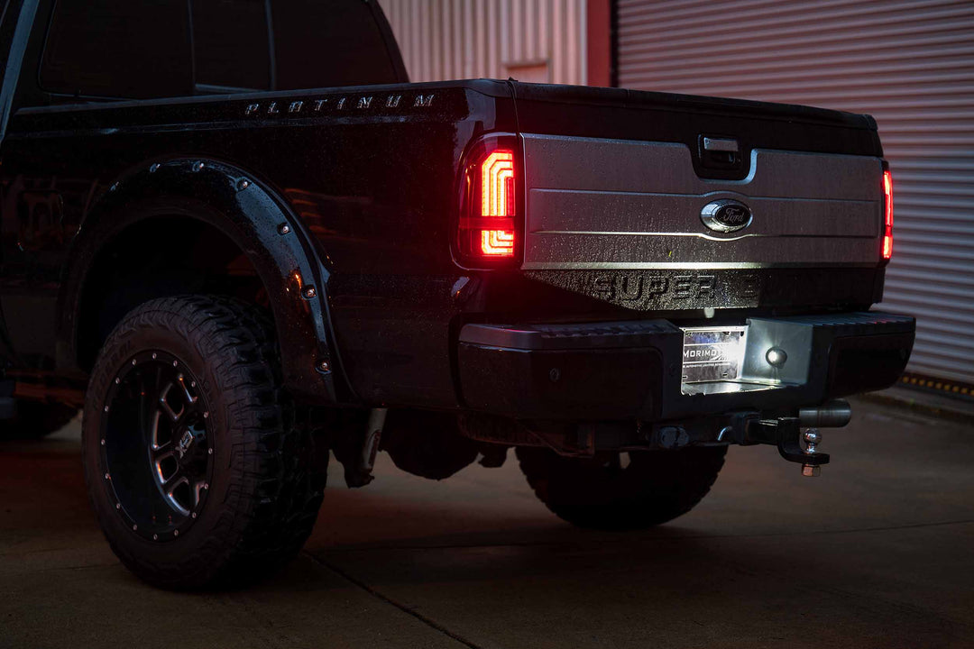 Ford Super Duty (99-16) (Pair / Smoked): Morimoto XB LED Tails-LF733