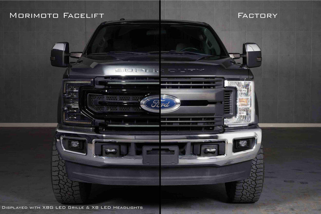Ford Super Duty Facelift Kit: 17-19 To 20-22 Front End-1