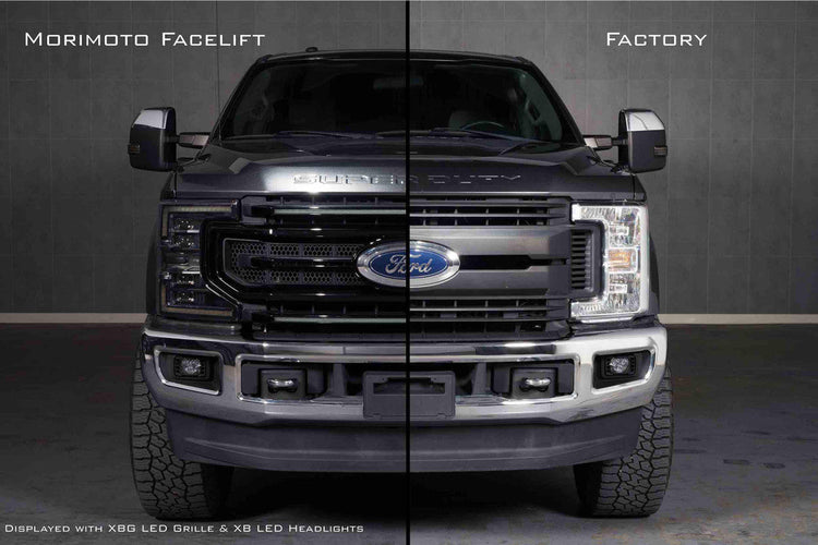 Ford Super Duty Facelift Kit: 17-19 To 20-22 Front End-1