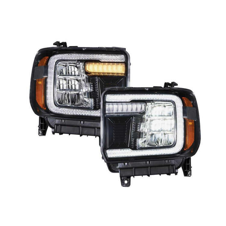 Form Lighting 14-18 GMC Sierra 1500 and 15-19 GMC Sierra 2500/3500 LED Reflector Headlights-2