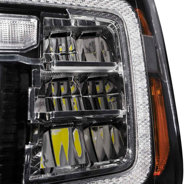 Form Lighting 14-18 GMC Sierra 1500 and 15-19 GMC Sierra 2500/3500 LED Reflector Headlights-3