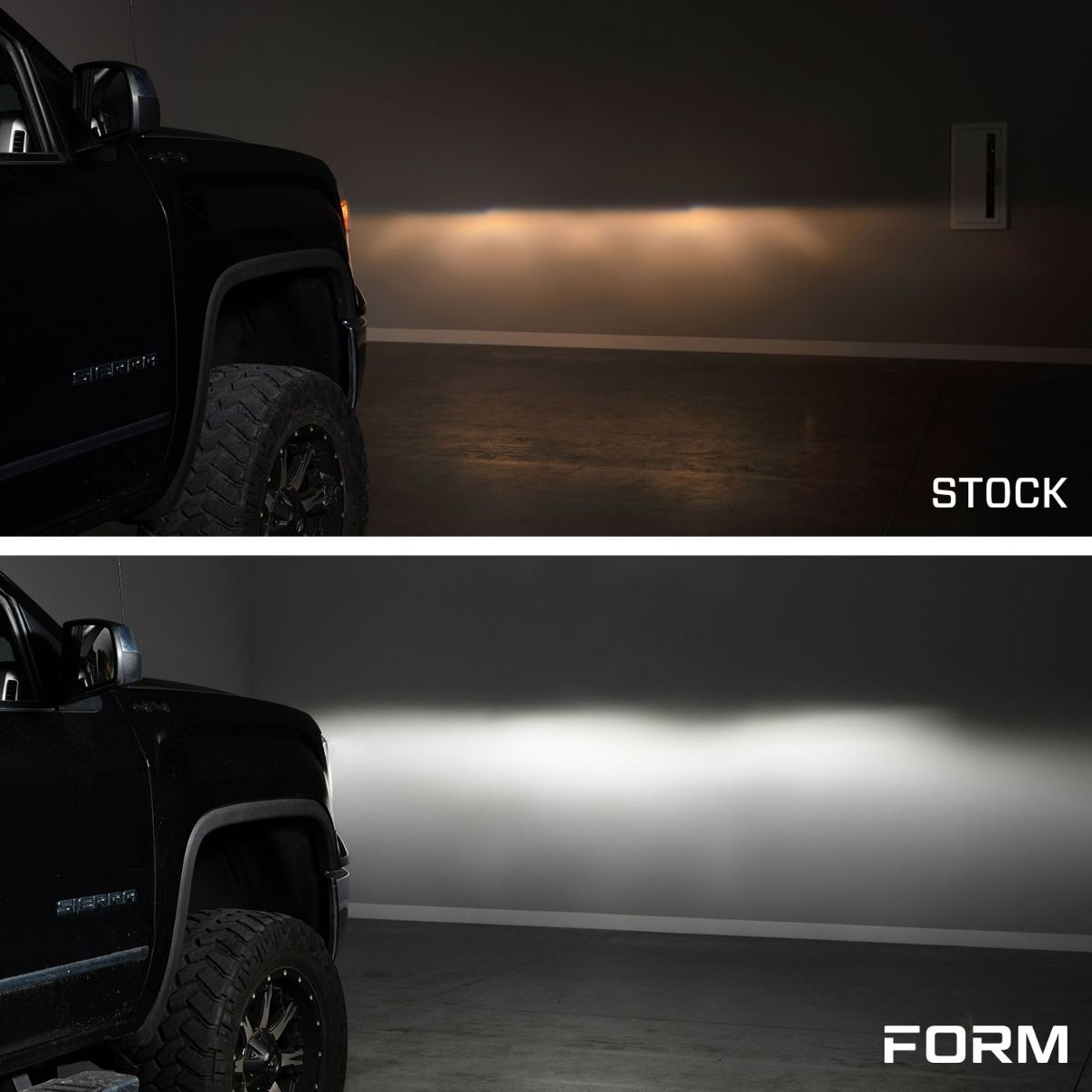 Form Lighting 14-18 GMC Sierra 1500 and 15-19 GMC Sierra 2500/3500 LED Reflector Headlights-9