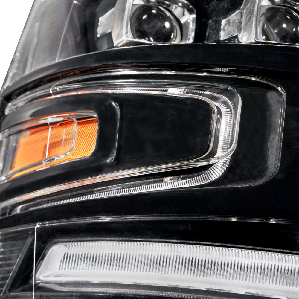Form Lighting 2007-2013 Chevrolet Silverado LED Projector Headlights-FL0005