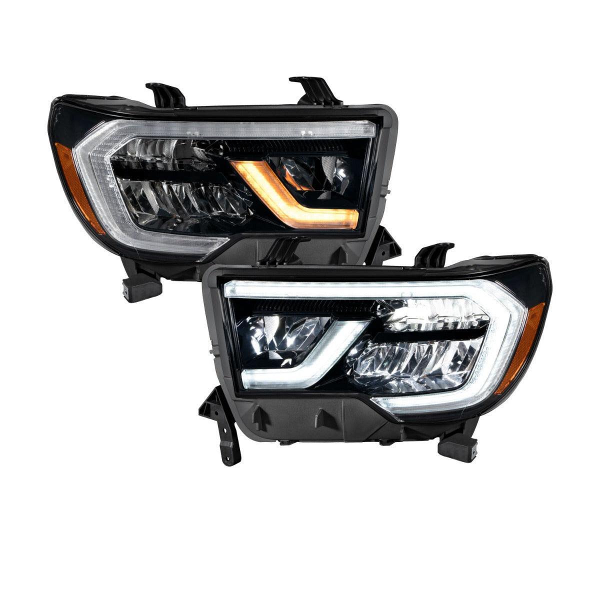 Form Lighting 2007-2013 Toyota Tundra and 2008-2017 Sequoia LED Reflector Headlights-2
