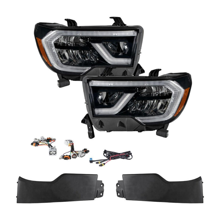 Form Lighting 2007-2013 Toyota Tundra and 2008-2017 Sequoia LED Reflector Headlights-3