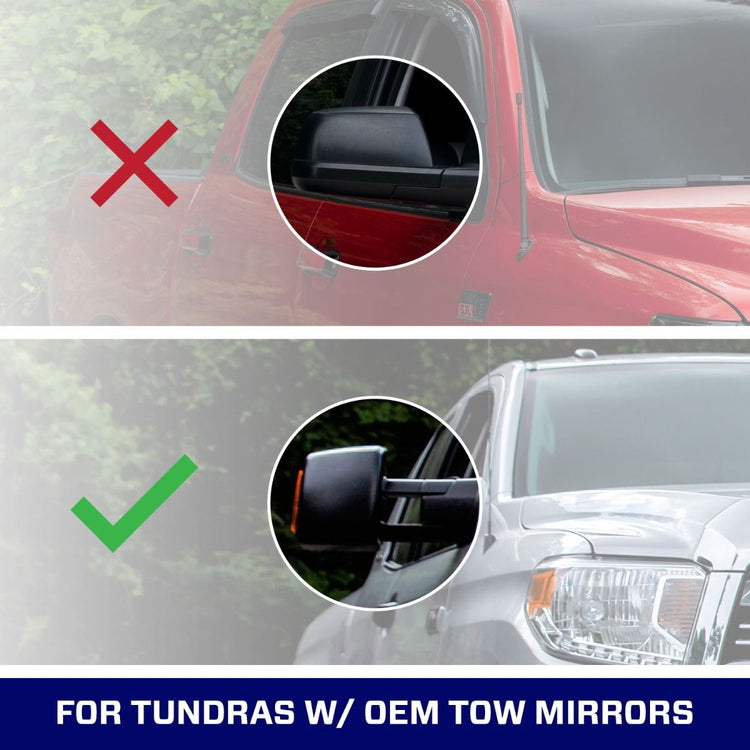 Form Lighting 2007-2021 Toyota Tundra w/ OEM Tow Mirrors LED Mirror Lights (pair)-5