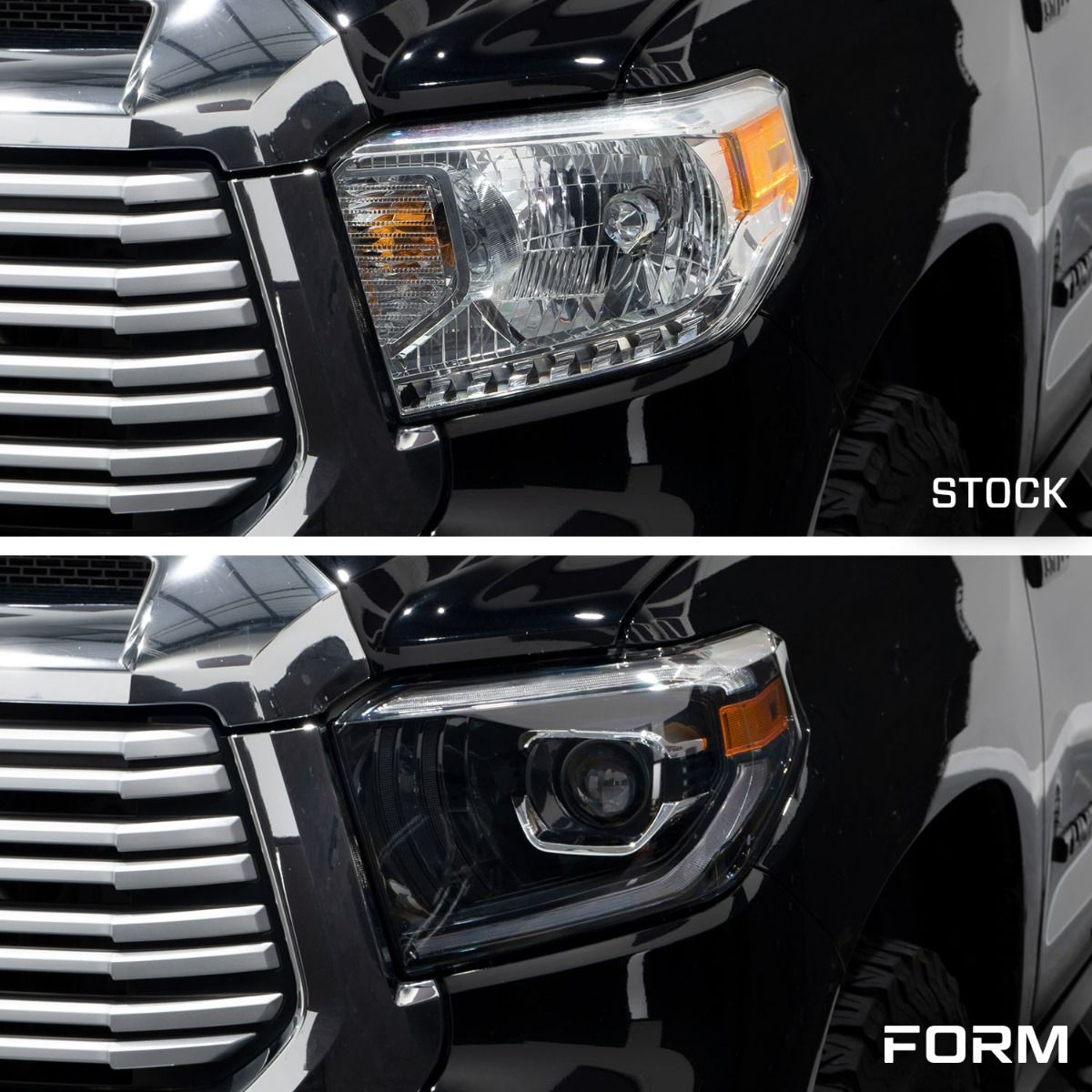 Form Lighting 2014-2021 Toyota Tundra LED Projector Headlights-6