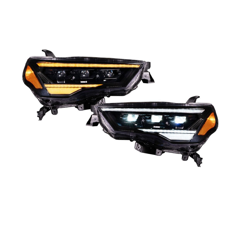 Form Lighting 2014-2024 Toyota 4Runner Sequential LED Projector Headlights (pair)-2