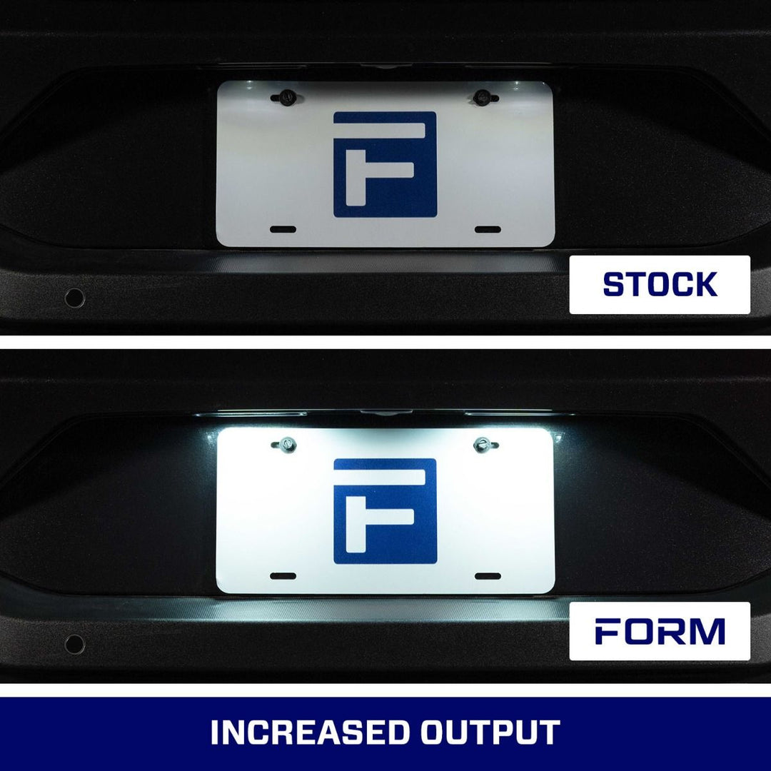 Form Lighting 2015-2025 Ford Mustang LED License Plate Lights (pair)-3
