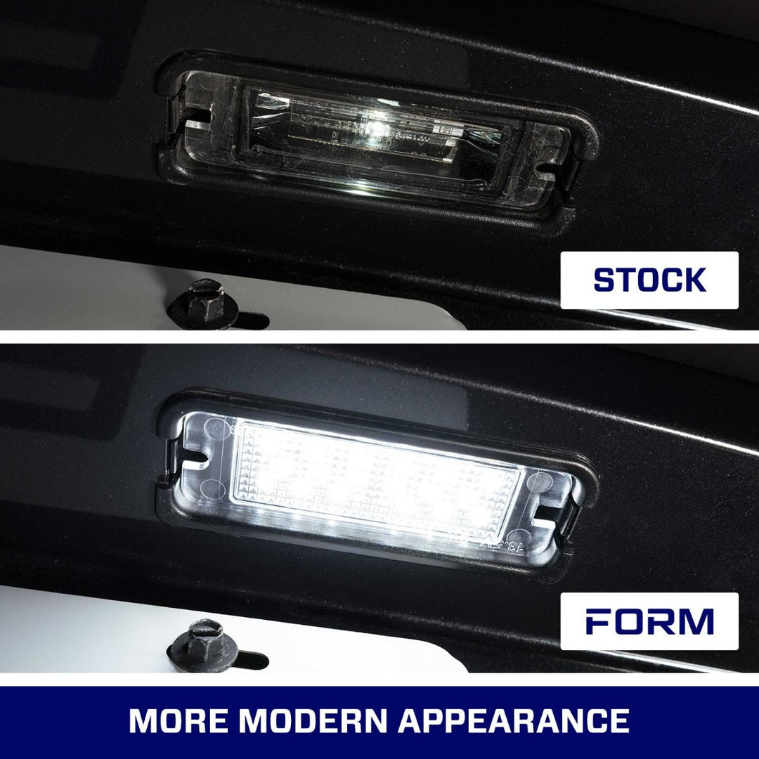 Form Lighting 2015-2025 Ford Mustang LED License Plate Lights (pair)-4