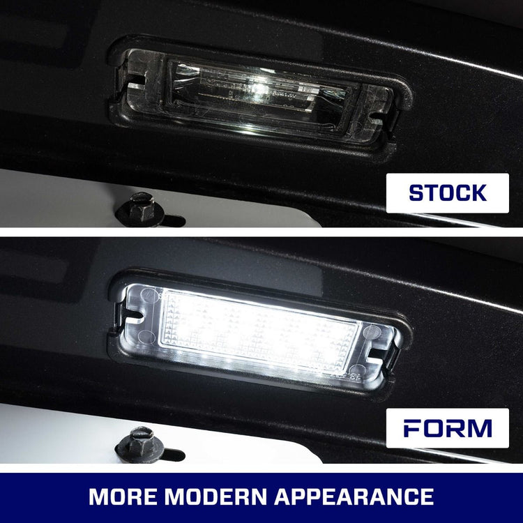 Form Lighting 2015-2025 Ford Mustang LED License Plate Lights (pair)-4