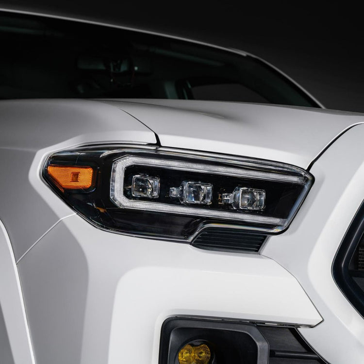 Form Lighting 2016-2023 Toyota Tacoma Sequential LED Projector Headlights with Selectable DRL (pair)-6