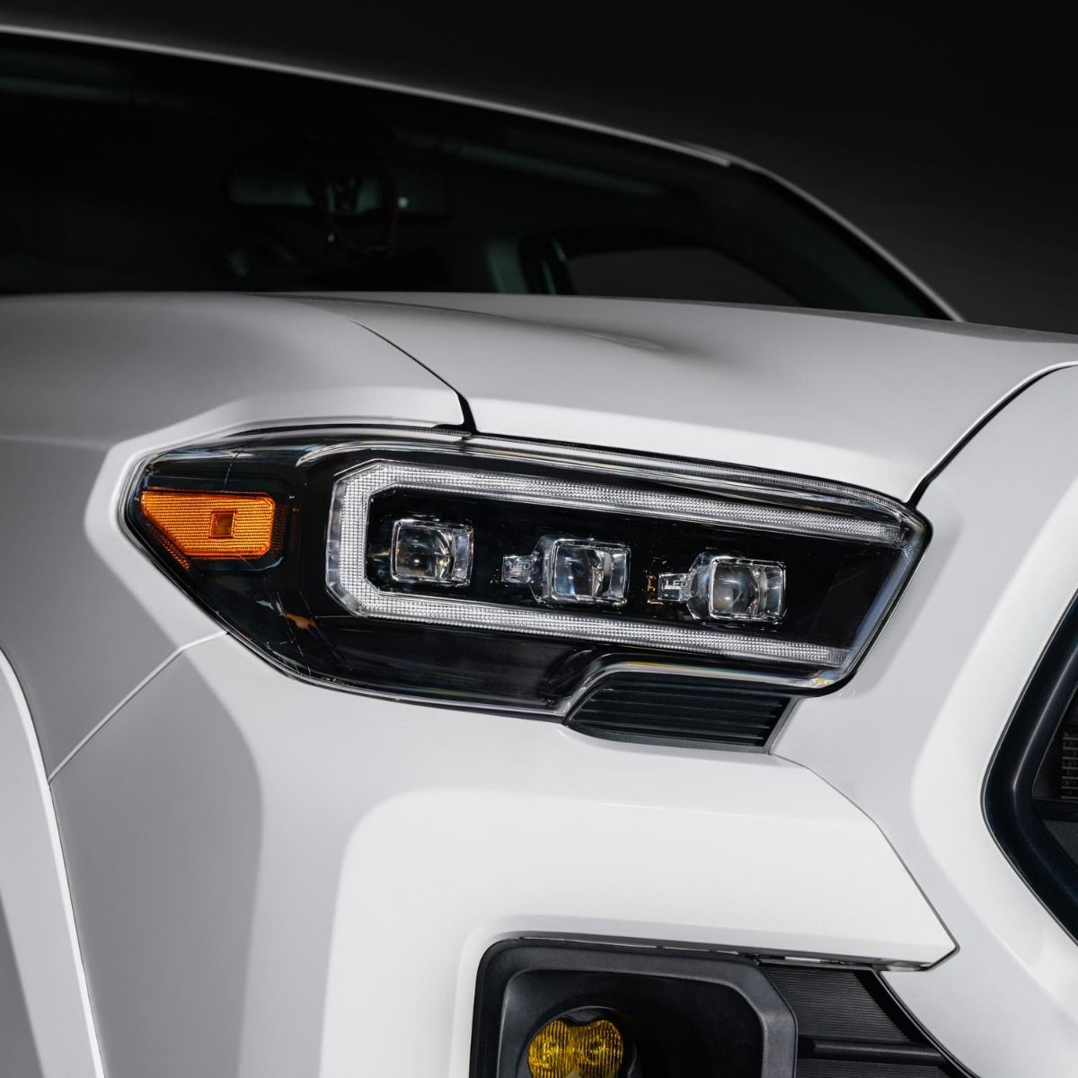 Form Lighting 2016-2023 Toyota Tacoma Sequential LED Projector Headlights with Selectable DRL (pair)-7