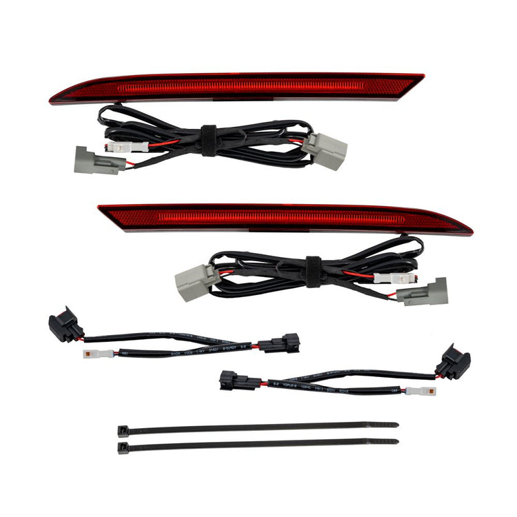 Form Lighting 2018-2023 Ford Mustang LED Rear Reflectors (pair)-2