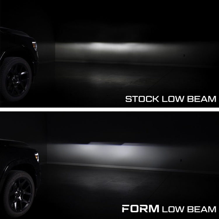Form Lighting 2019-2024 Ram 1500 Sequential LED Projector Headlights (pair)-10