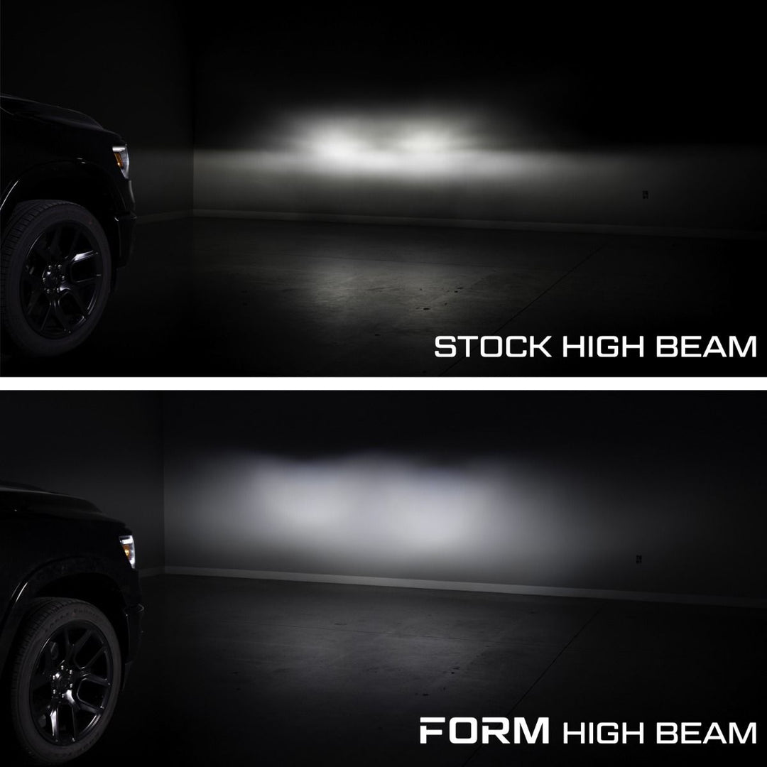 Form Lighting 2019-2024 Ram 1500 Sequential LED Projector Headlights (pair)-9