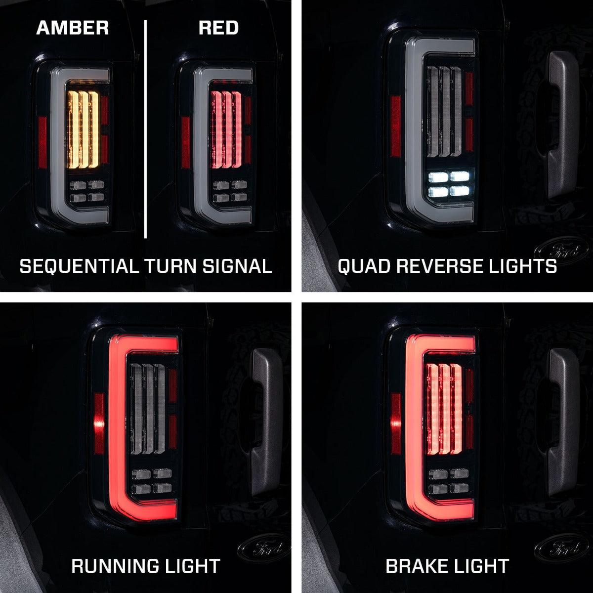 Form Lighting 2021-2025 Ford Bronco LED Tail Lights (pair)-9