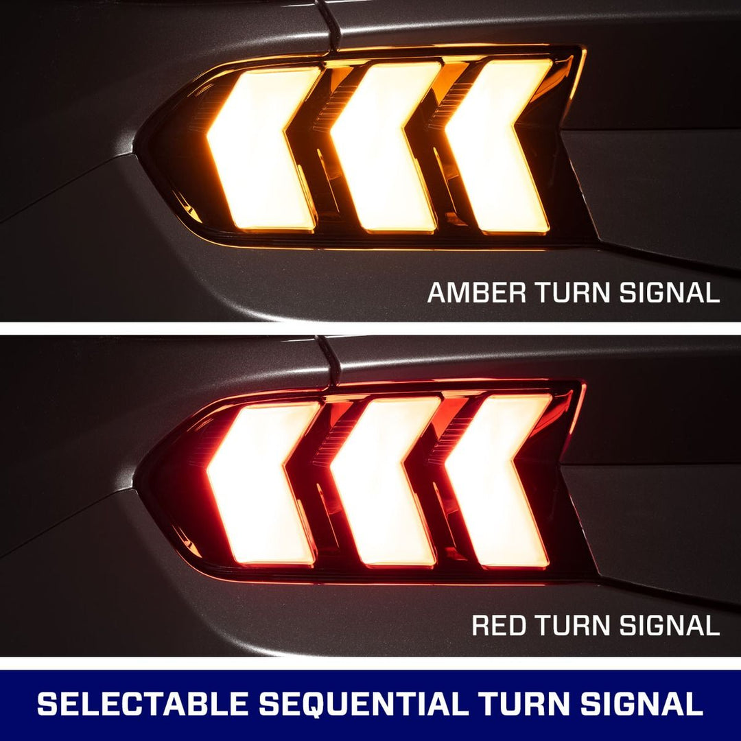 Form Lighting 2024-2025 Ford Mustang Sequential LED Tail Lights (pair)-11