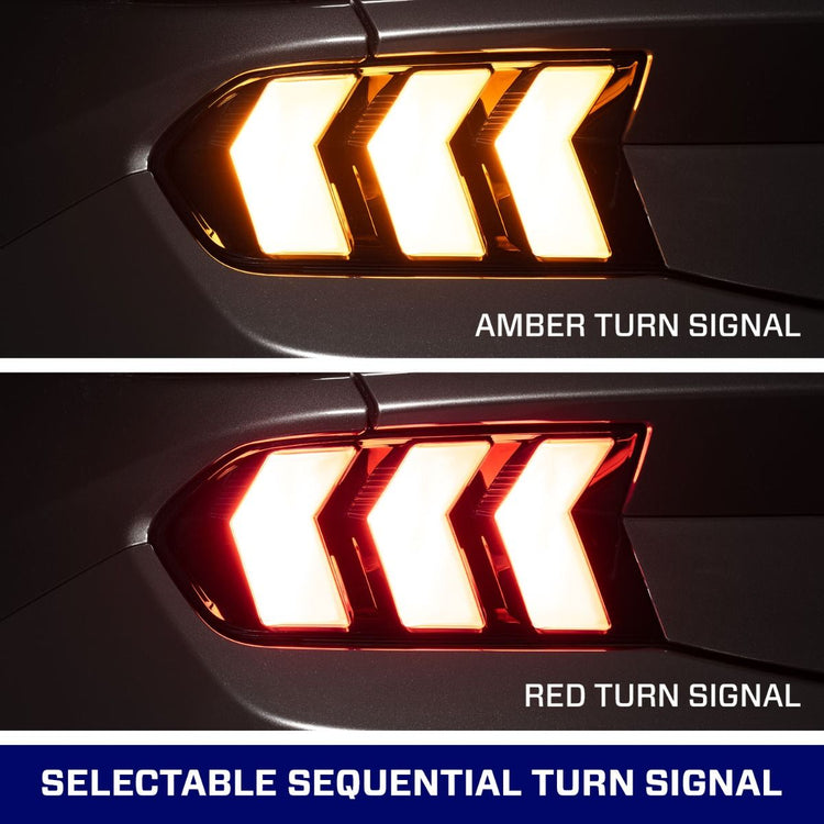 Form Lighting 2024-2025 Ford Mustang Sequential LED Tail Lights (pair)-11
