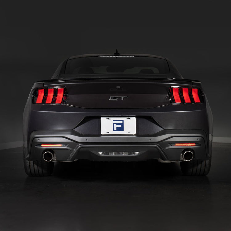 Form Lighting 2024 Ford Mustang LED Rear Reflectors (Smoked)-1