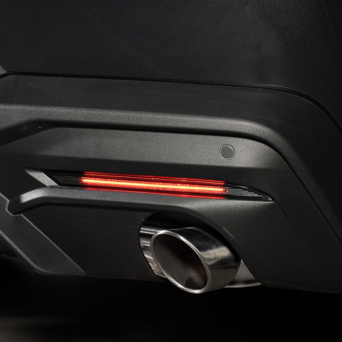 Form Lighting 2024 Ford Mustang LED Rear Reflectors (Smoked)-3
