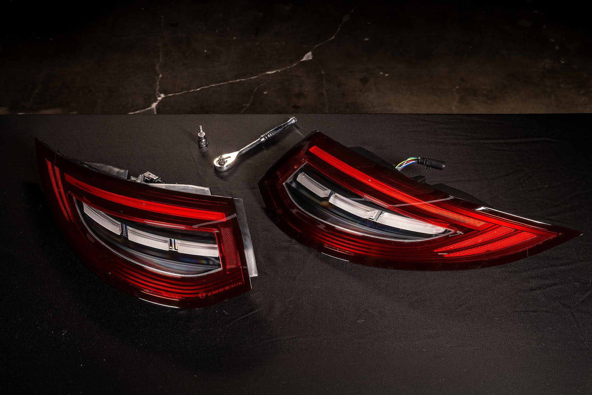 Founders Tail Lights: Porsche 997.2 (Set / Red Lens)-2