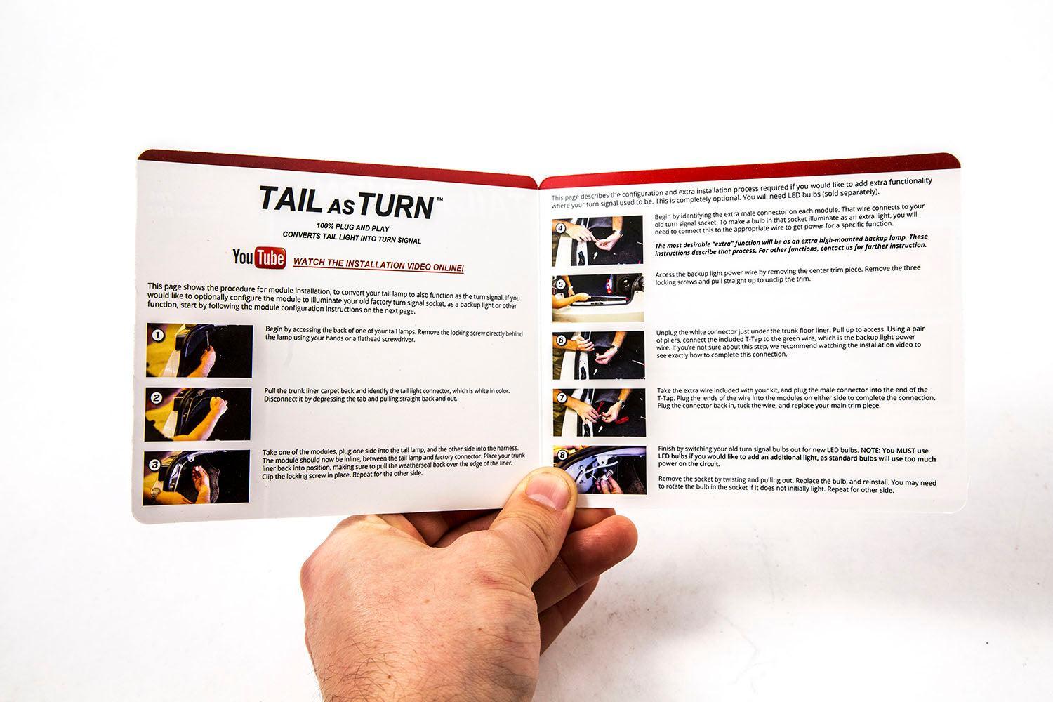 FR-S / BRZ Tail as Turn +Backup Module Pair Diode Dynamics-3