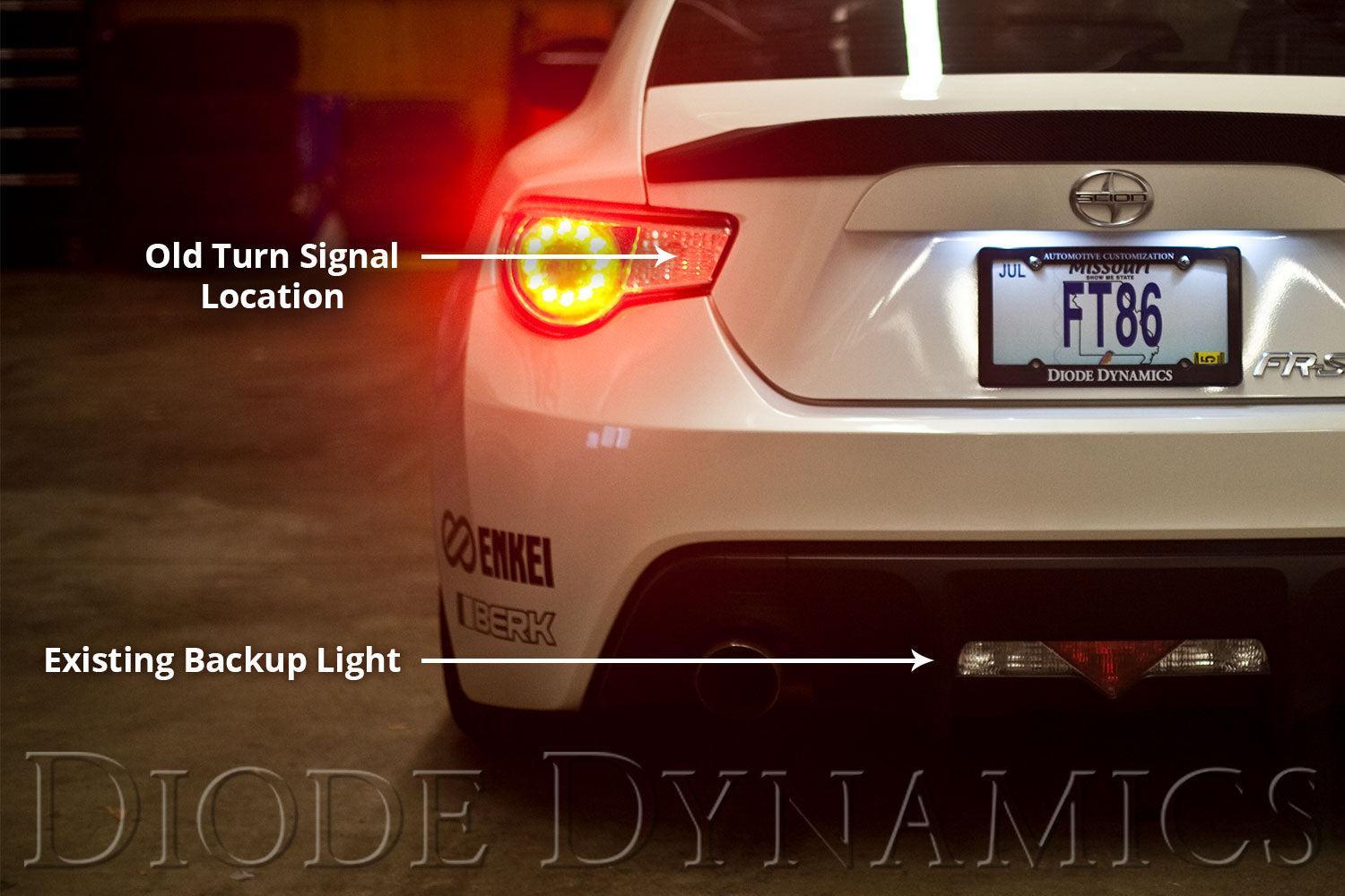 FR-S / BRZ Tail as Turn +Backup Module Pair Diode Dynamics-5