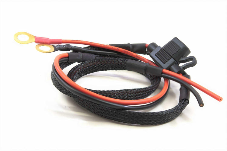 Fuse Box Harness: O-Ring Terminals (12V +/-)-1