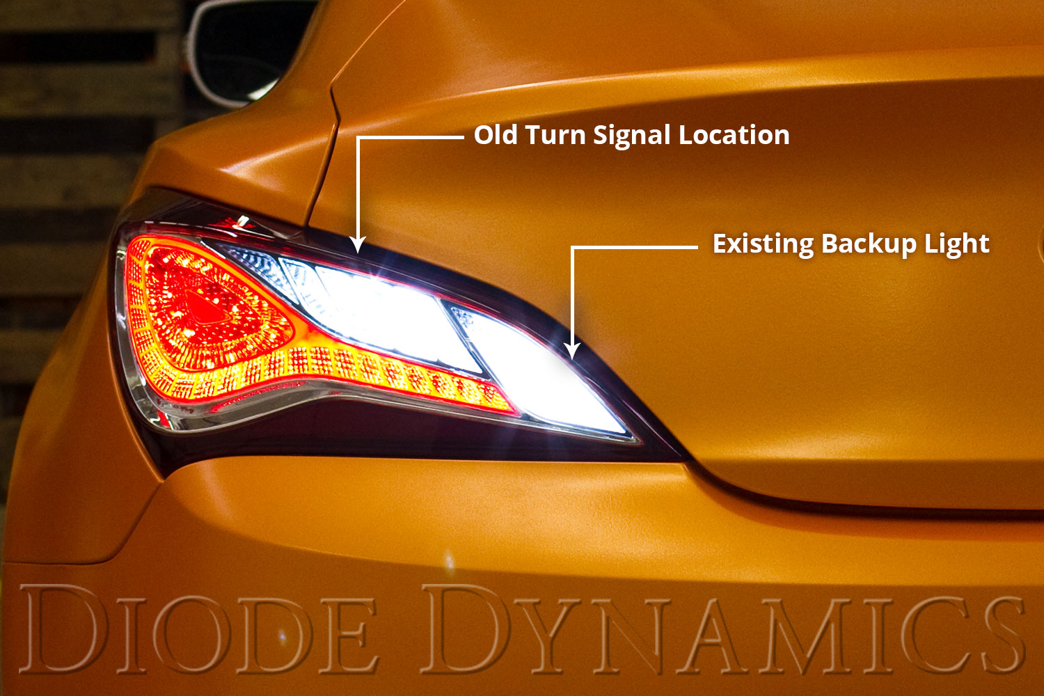 Genesis Coupe Tail as Turn +Backup Module 13-16 Hyundai Genesis Coupe Diode Dynamics-dd3015
