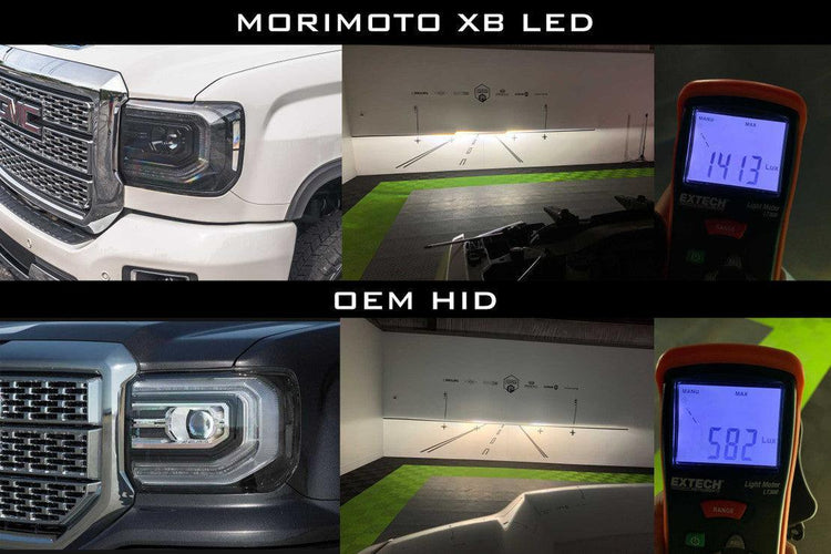 GMC Sierra (14-18): Morimoto XB LED Headlights-12