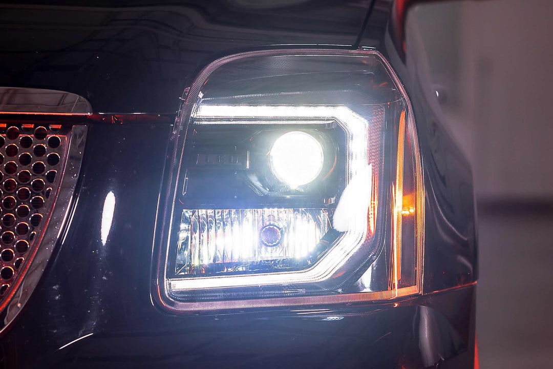 GMC Yukon (07-14): Morimoto XB Hybrid LED Headlights-10