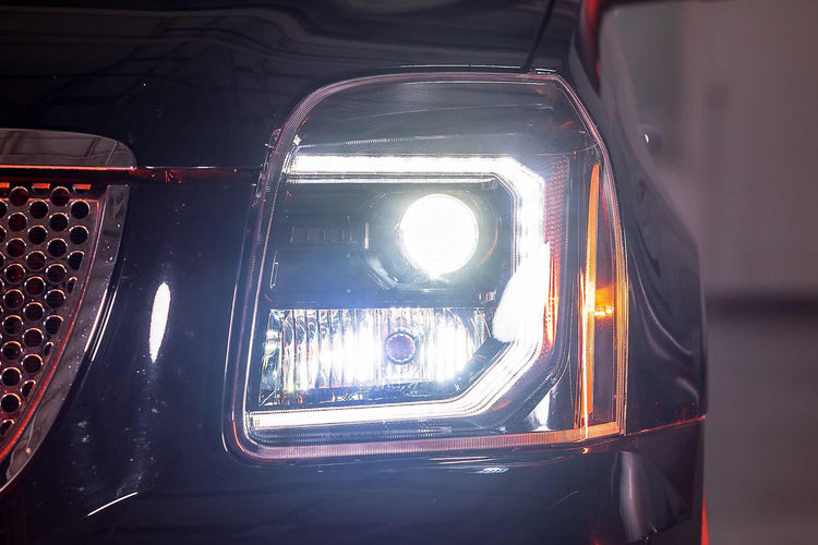 GMC Yukon (07-14): Morimoto XB Hybrid LED Headlights-10