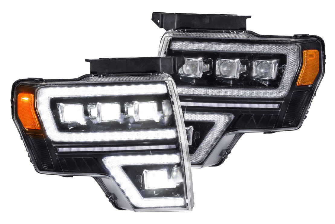 GTR Carbide LED Headlights: Ford F150 (09-14) (Pair)-GTR.HL35