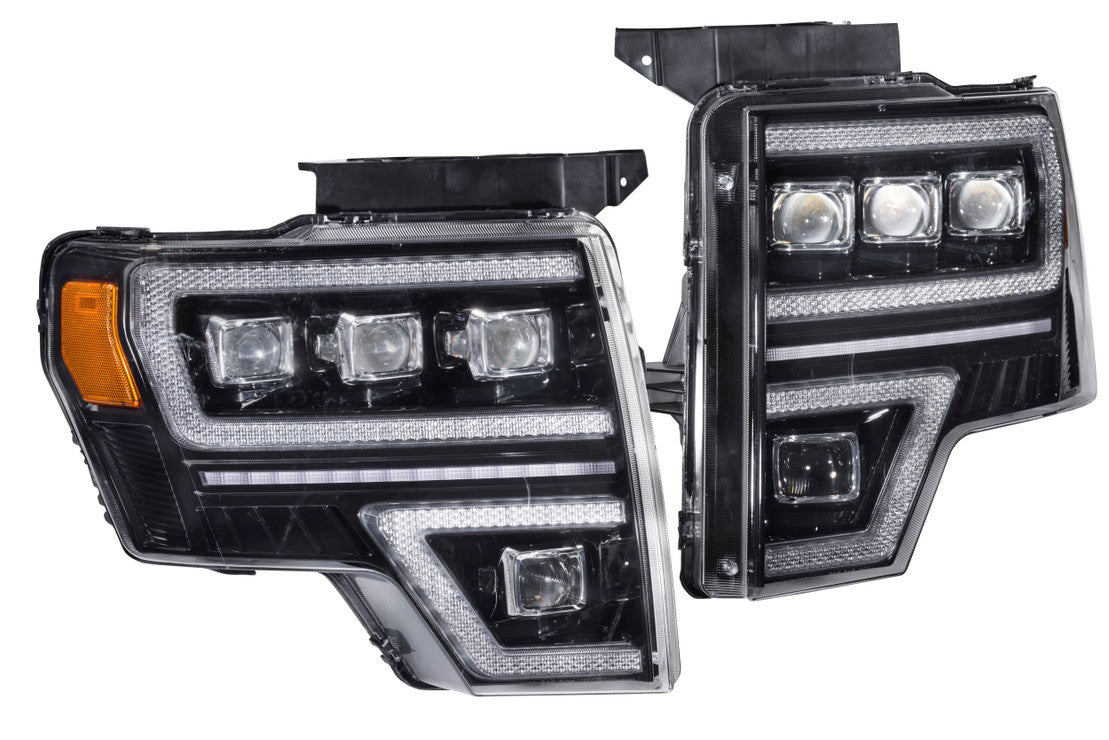 GTR Carbide LED Headlights: Ford F150 (09-14) (Pair)-GTR.HL35