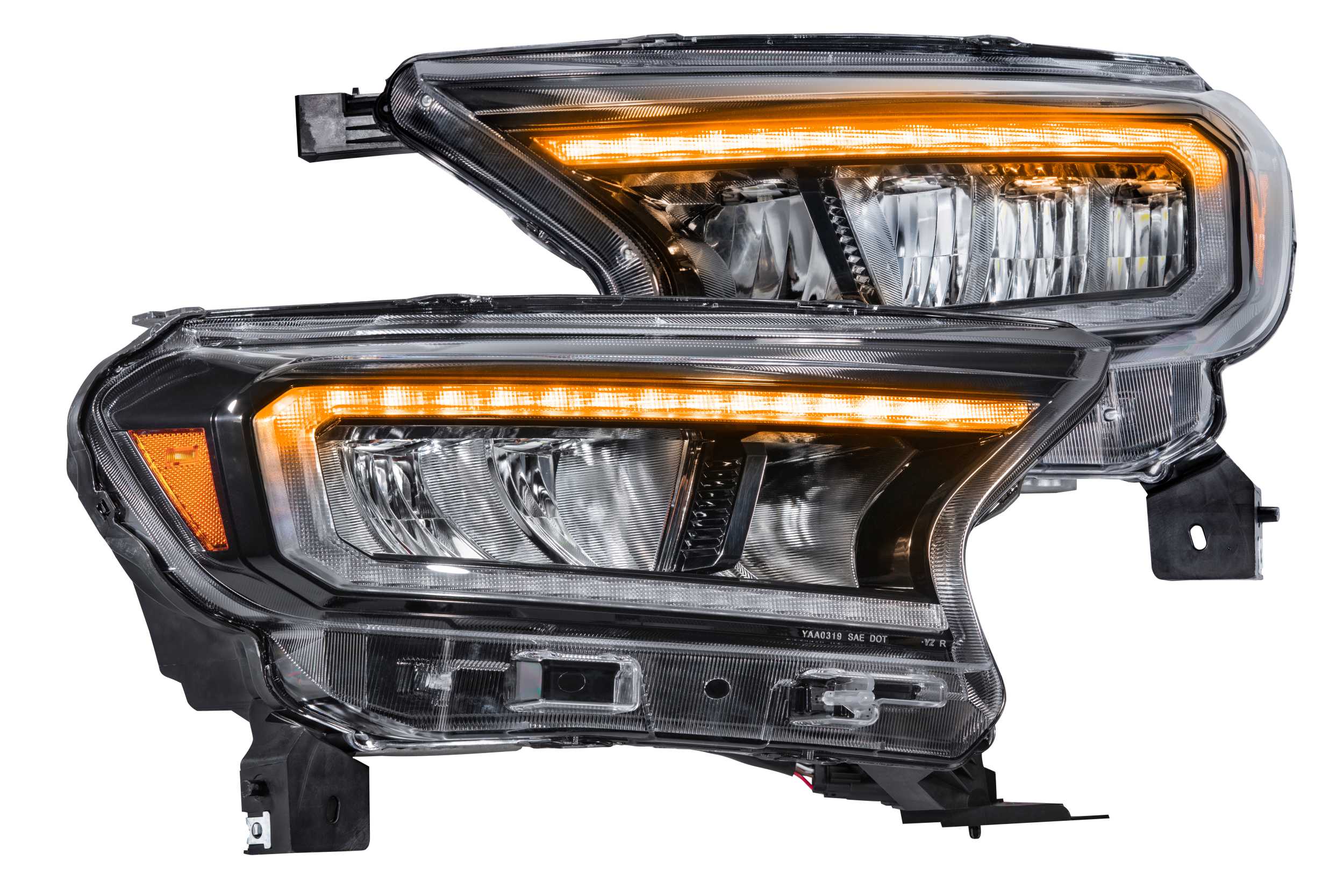 GTR Carbide LED Headlights: Ford Ranger (19-23) (Reflector LED / Pair)-6