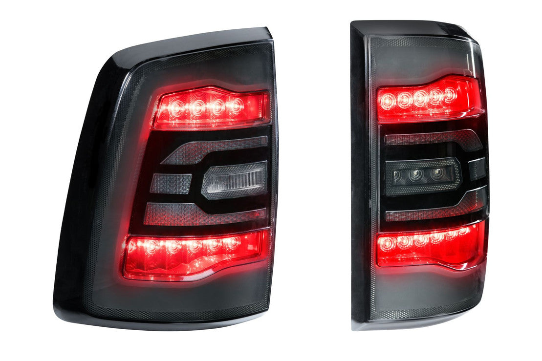 GTR Carbide LED Tails: Dodge Ram (09-18) (Pair / Facelift )-