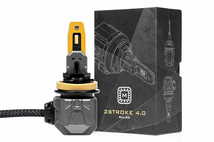 () H11/H9/H8: Morimoto 2Stroke 4.0 LED Bulbs (Yellow)-1