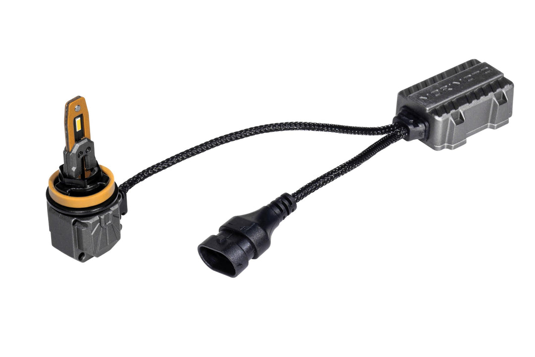 () H11/H9/H8: Morimoto 2Stroke 4.0 LED Bulbs (Yellow)-2