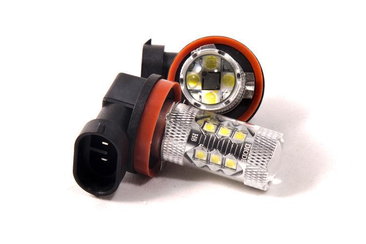H8 XP80 Cool White LED Bulbs Diode Dynamics-2