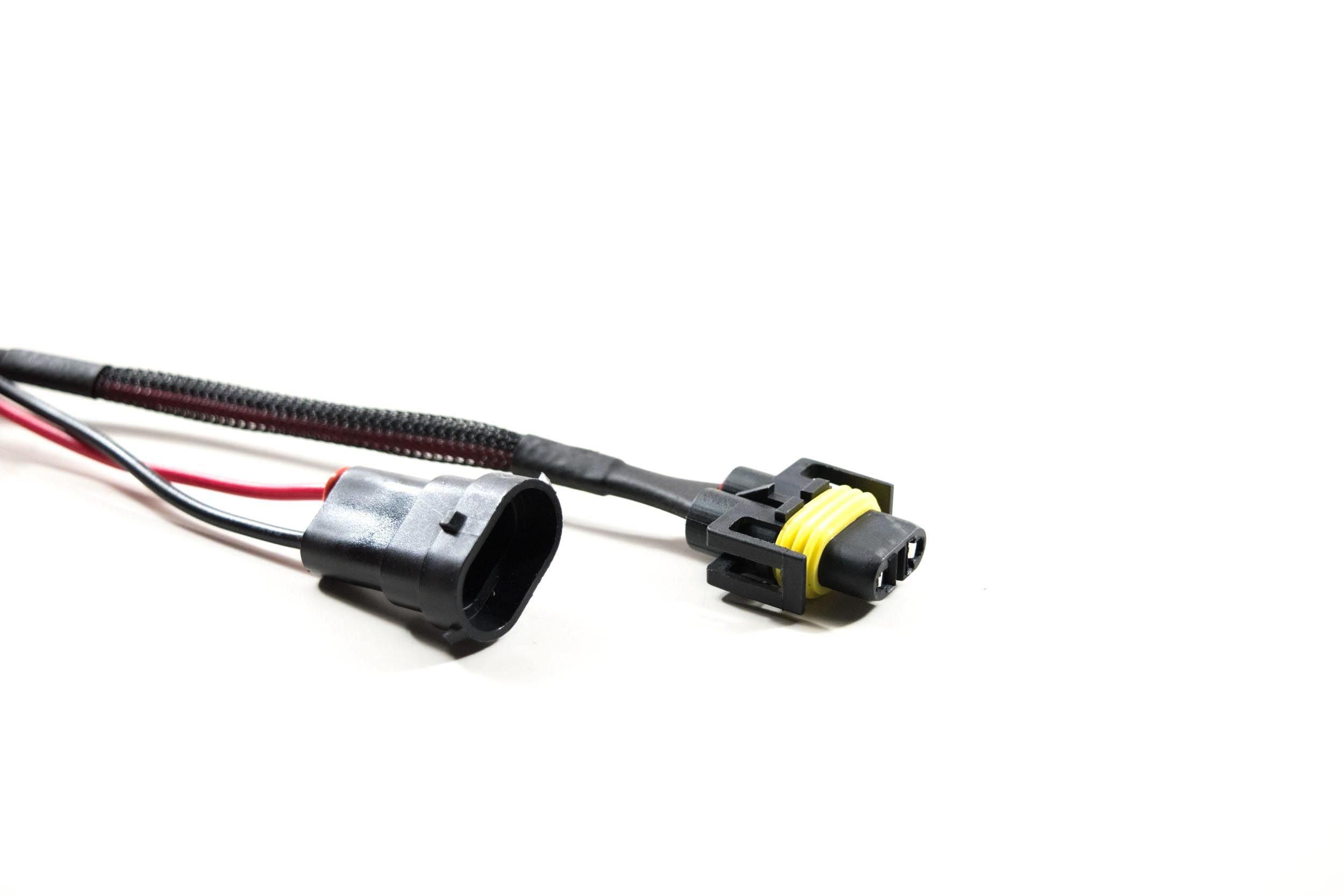 Harness: H-Series housing pass-through cables w/ grommet (9006)-2