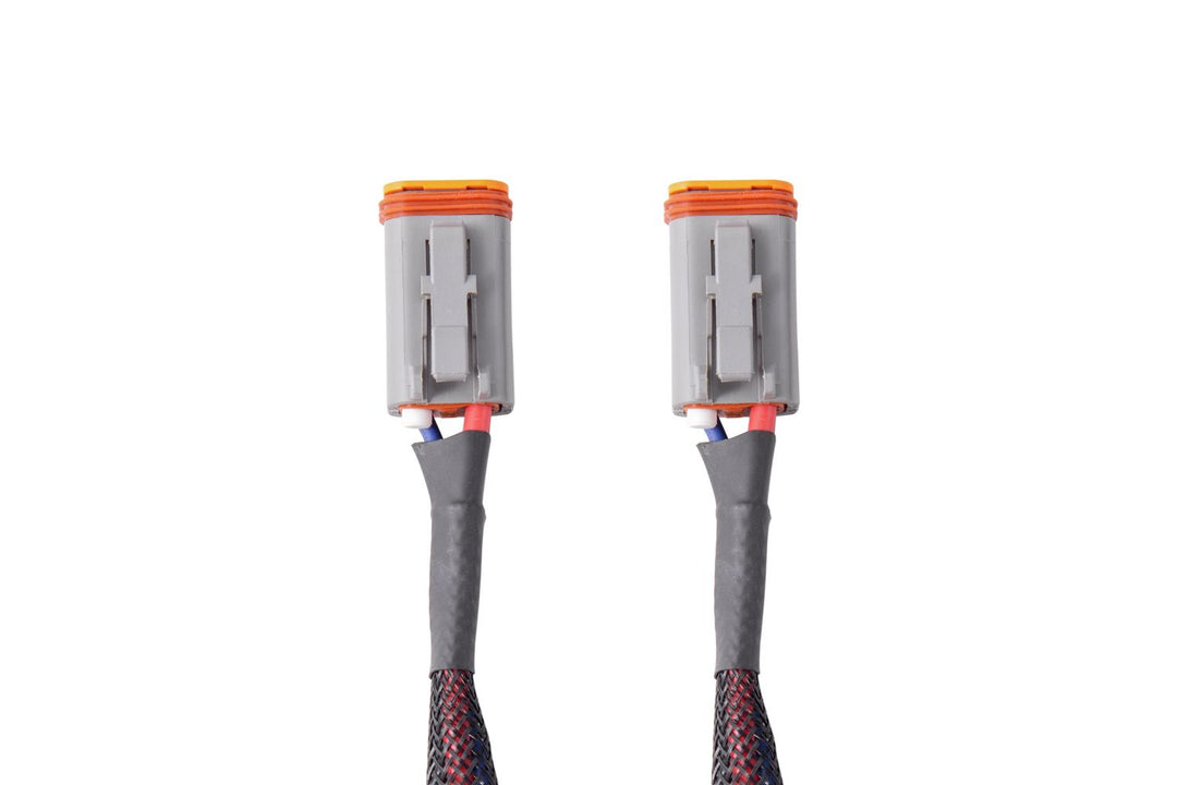 Heavy Duty Dual Output 3-way 4-pin Wiring Harness (With Backlight)-3