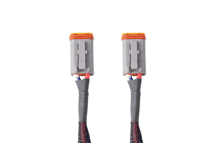 Heavy Duty Dual Output 3-way 4-pin Wiring Harness (With Backlight)-3