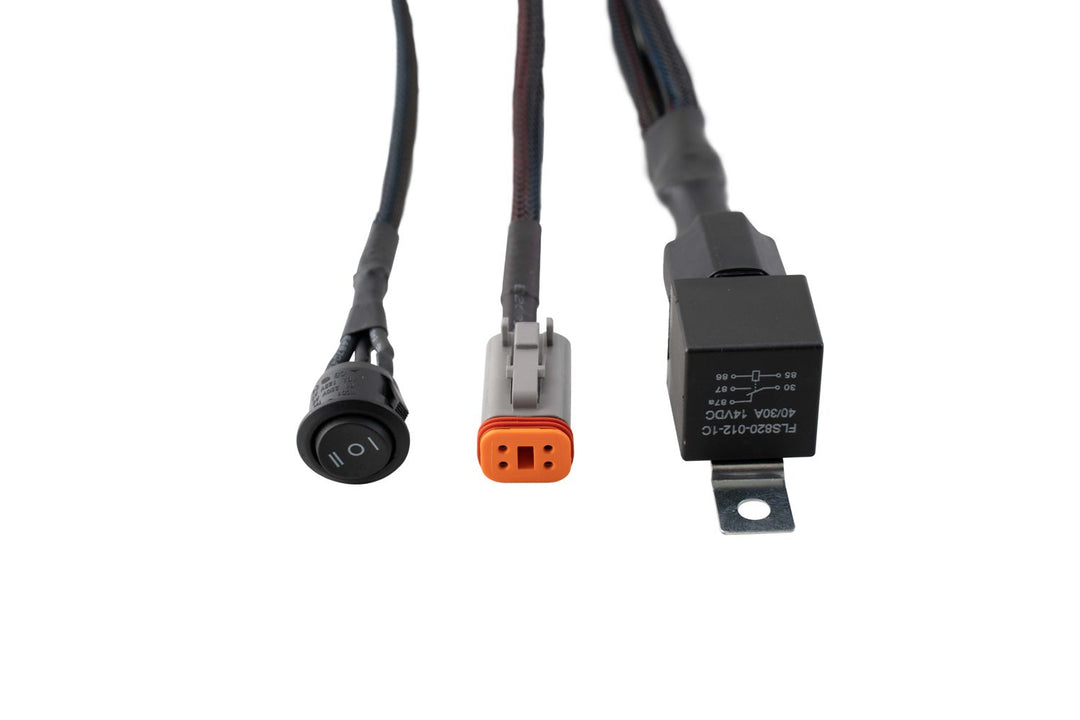 Heavy Duty Single Output 4-pin Wiring Harness (with backlight)-2
