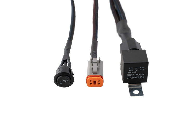Heavy Duty Single Output 4-pin Wiring Harness (with backlight)-2