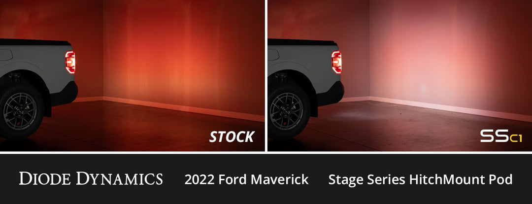 HitchMount LED Pod Reverse Kit For 2022-2024 Ford Maverick-7